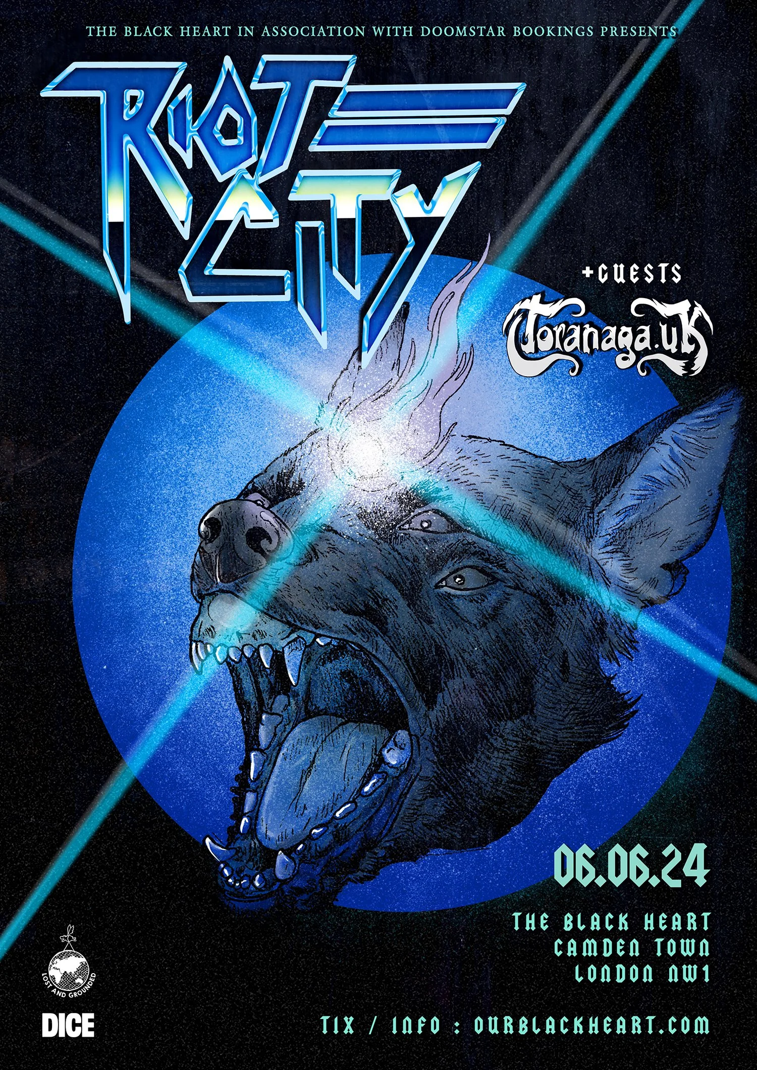 RIOT CITY — Our Black Heart